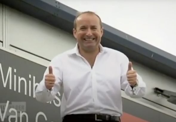 Dave Fishwick for Strictly Come Dancing