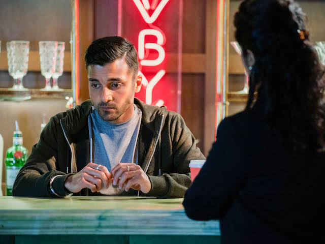 Vinny and Suki on EastEnders on October 20, 2020