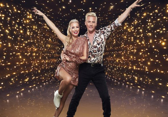 Denise Van Outen and Matt Evers