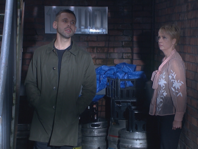 Victor and Marnie on Hollyoaks on November 17, 2020