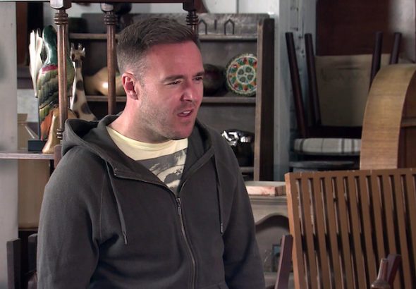 Alan Halsall as Tyrone Dobbs on Coronation Street