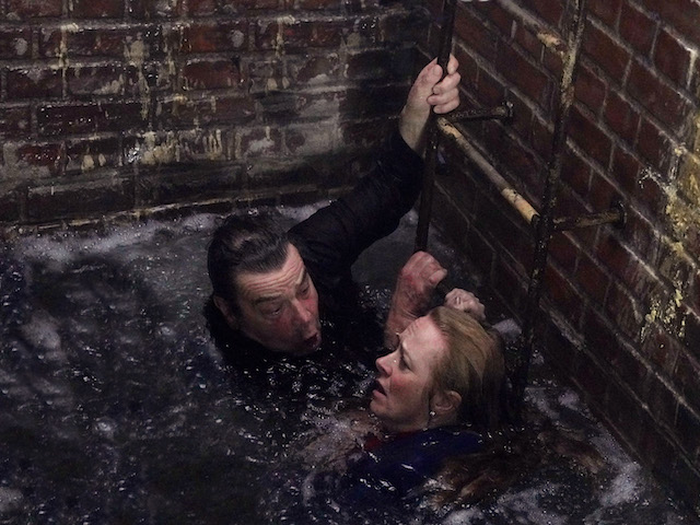 Richard Hawley as Johnny Connor and Sally Ann Matthews as Jenny Connor on Coronation Street
