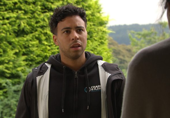 Aaron Anthony as Ellis Chapman on Emmerdale