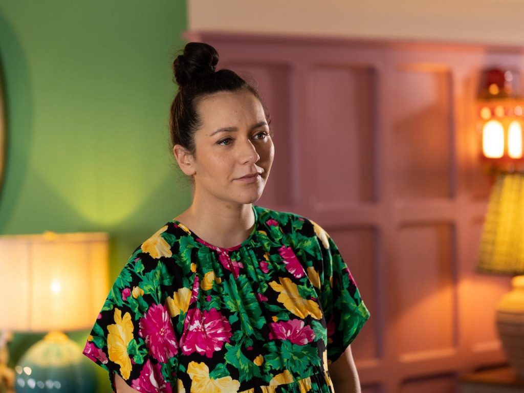 Nadine Mulkerrin as Cleo McQueen on Hollyoaks