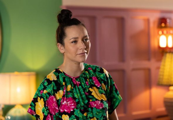 Nadine Mulkerrin as Cleo McQueen on Hollyoaks
