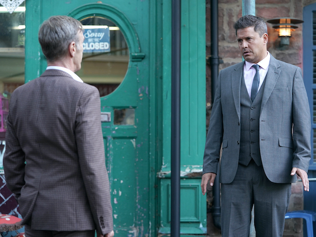 Edward and Kurt on Hollyoaks on November 26, 2020