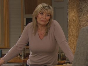 Claire King as Kim Tate on Emmerdale