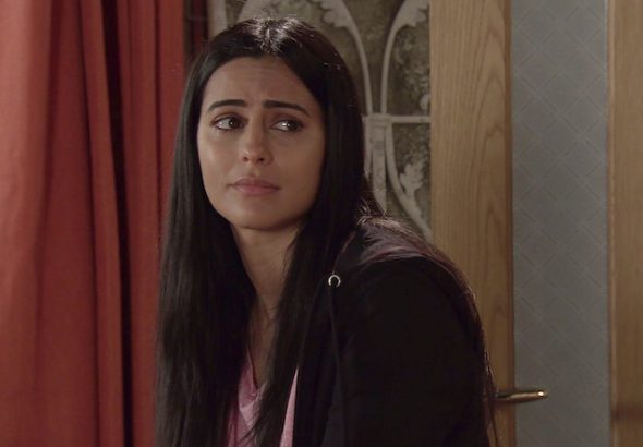 Alya on Coronation Street on June 28, 2021