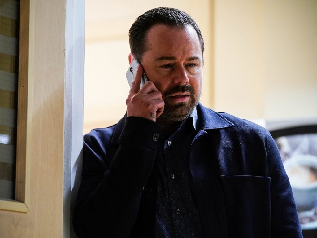 Danny Dyer as Mick Carter on EastEnders