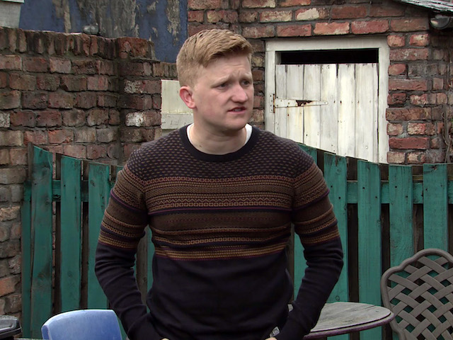 Chesney on Coronation Street on December 21, 2020