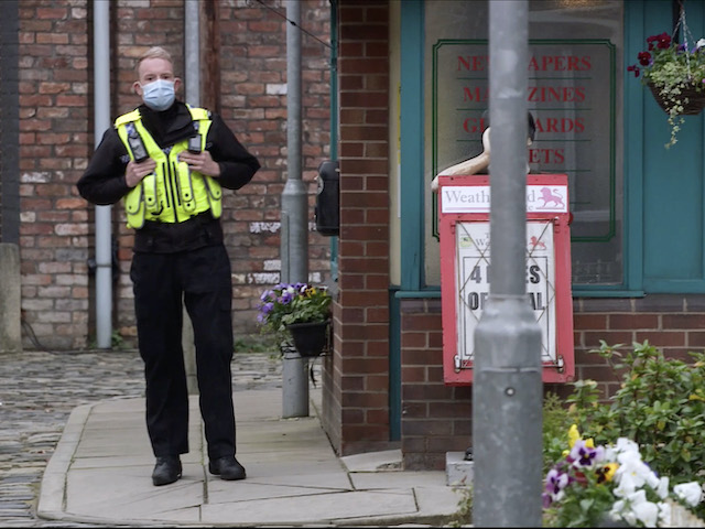 Geoff and Tim on Coronation Street on November 30, 2020