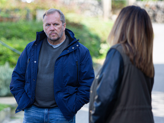 Harriet and Will on Emmerdale on November 12, 2020