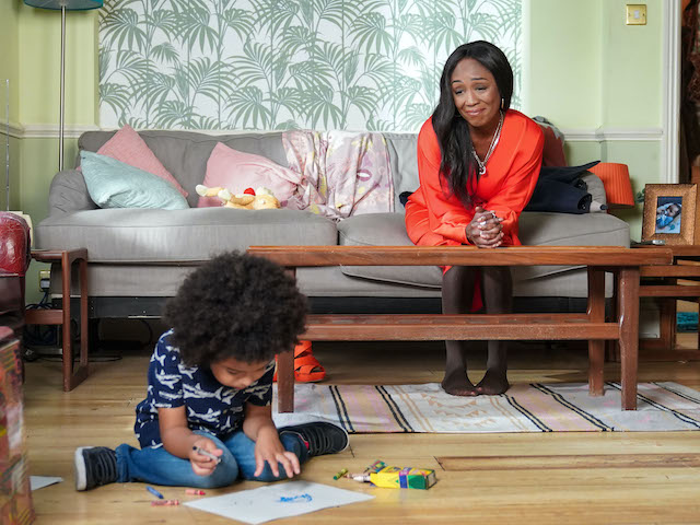Raymond and Denise on EastEnders on November 16, 2020
