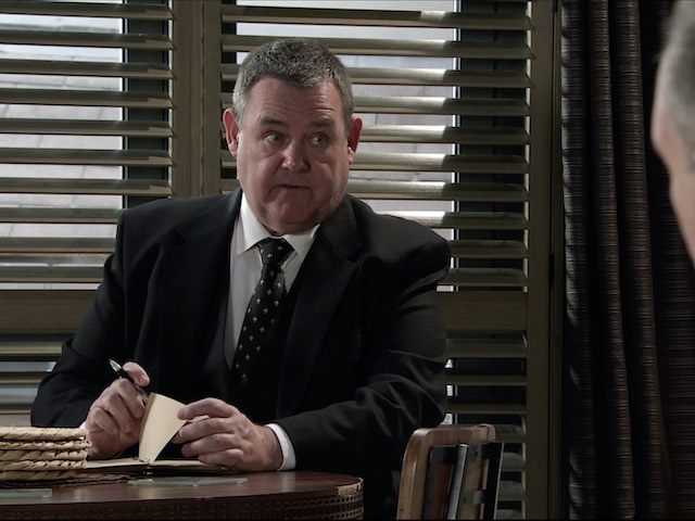 George, Nick and Leanne on Coronation Street on November 30, 2020