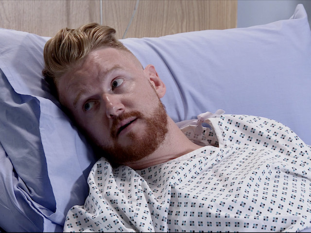 Sarah and Gary on Coronation Street on August 3, 2020