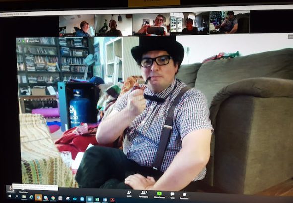 Ian Midlane as Al Haskey behind the scenes on Doctors