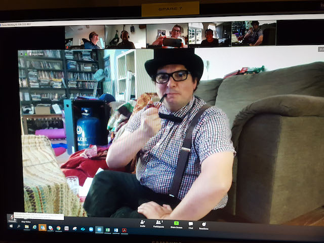 Ian Midlane as Al Haskey behind the scenes on Doctors