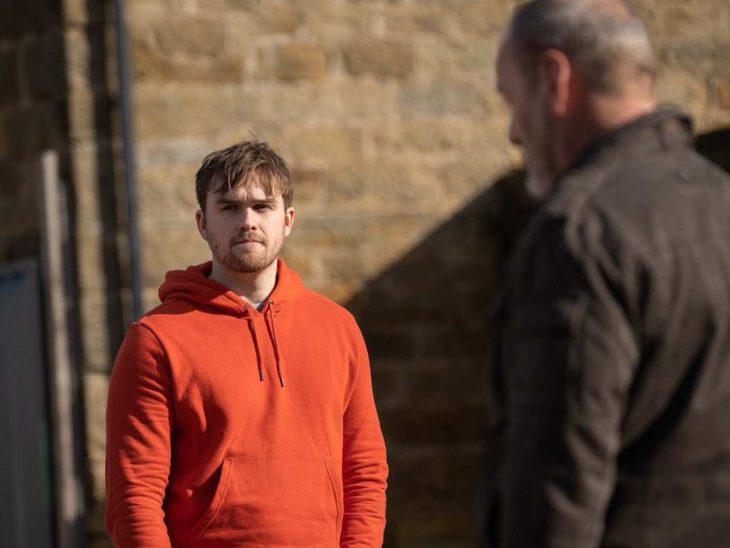 Tom on Emmerdale on May 17, 2023
