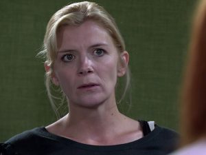 Leanne on Coronation Street on October 2, 2020