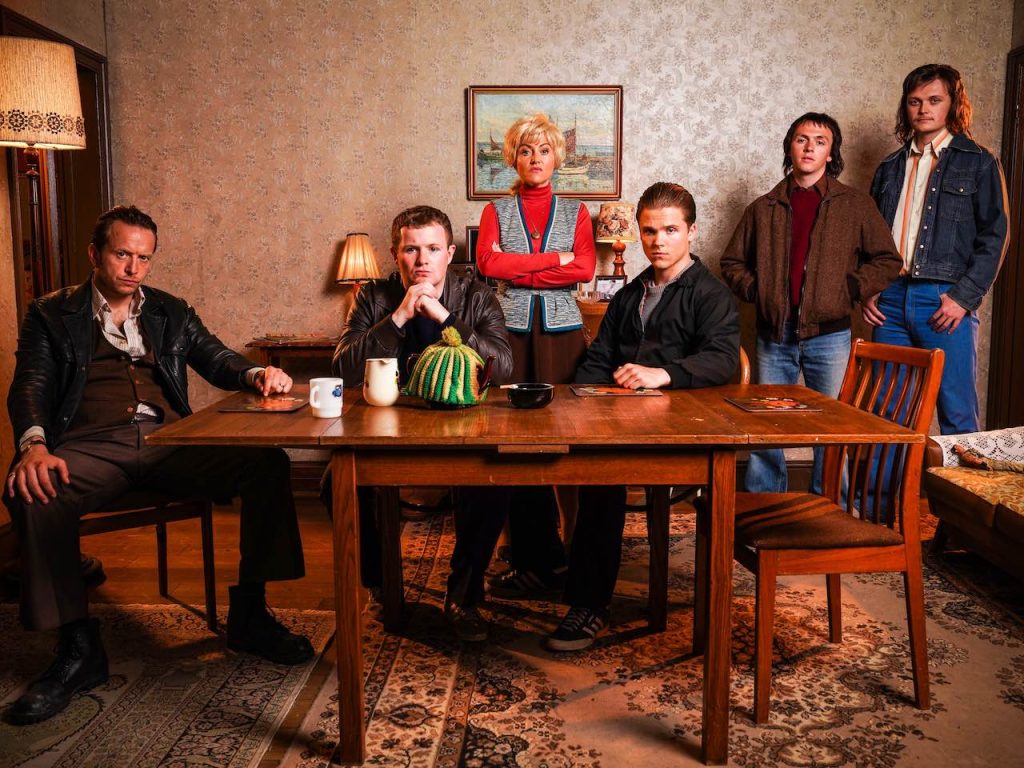 The Mitchell family in EastEnders' 1979 flashback episode