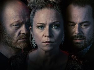 Mick, Linda and Max for EastEnders at Christmas