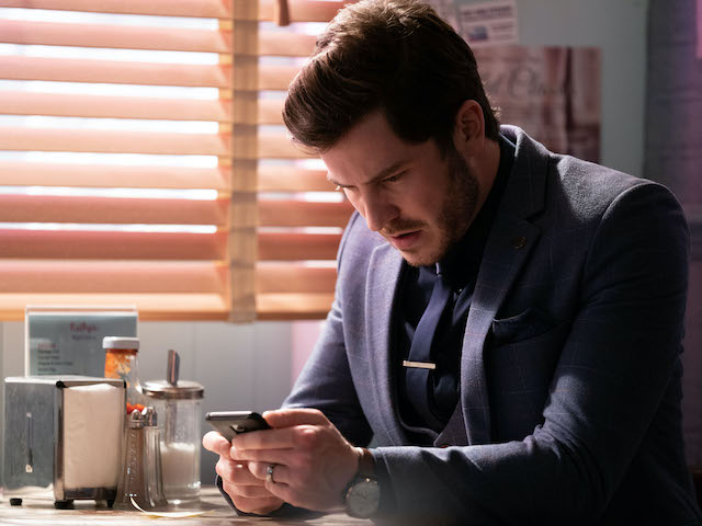 Gray on EastEnders on June 9, 2020