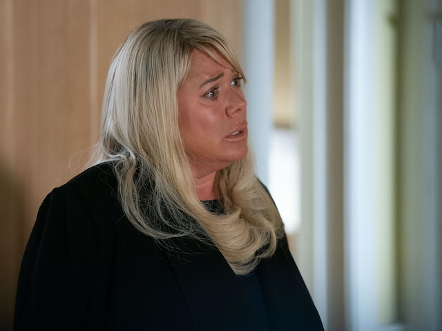Sharon on EastEnders on June 9, 2020