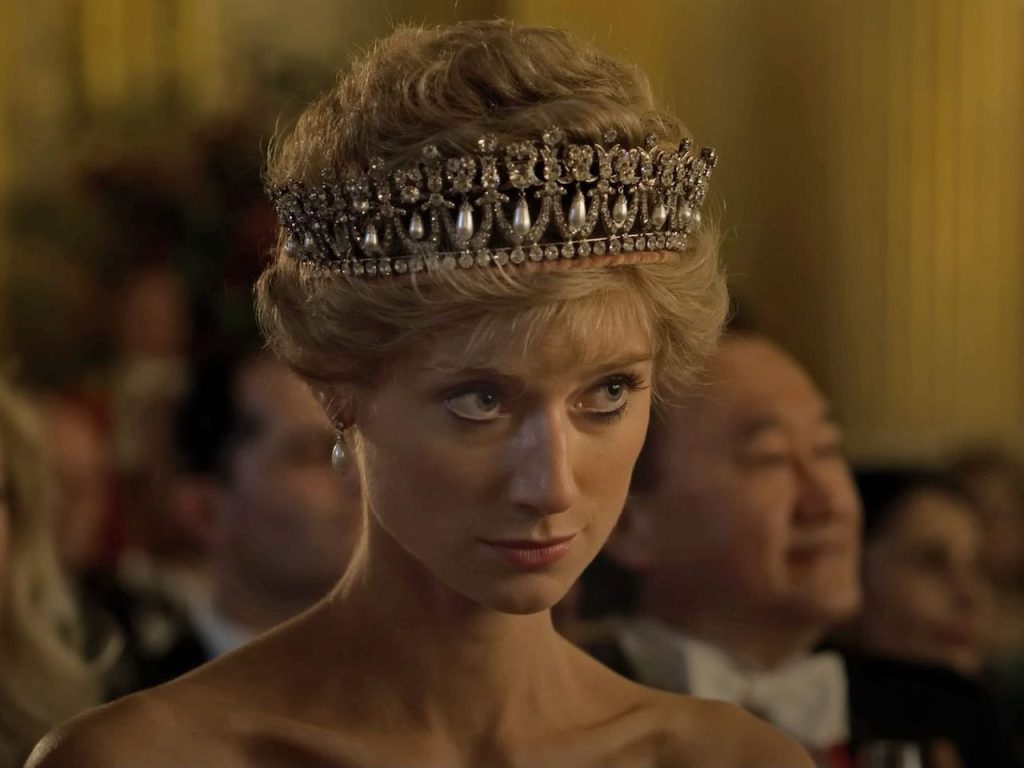 Elizabeth Debicki as Princess Diana in The Crown