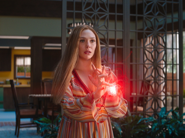 Elizabeth Olsen as Wanda Maximoff in WandaVision