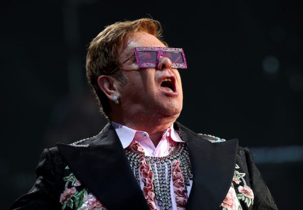 Elton John pictured on June 29, 2019