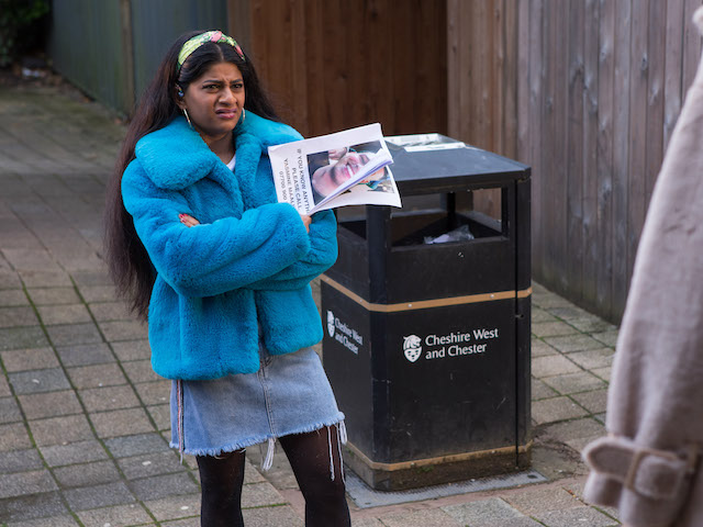 Yazz on Hollyoaks on January 25, 2021
