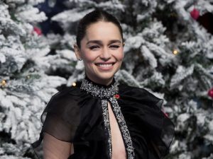 Emilia Clarke pictured on November 11, 2019