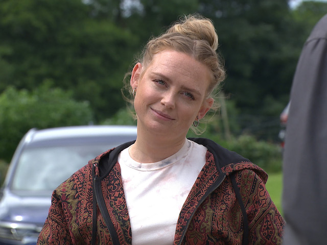Marlon and Amy on Emmerdale on September 7, 2020