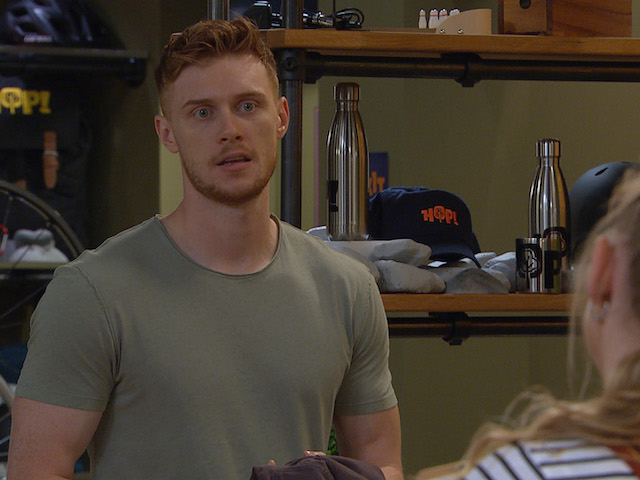 Victoria, Luke and Amy on Emmerdale on July 31, 2020