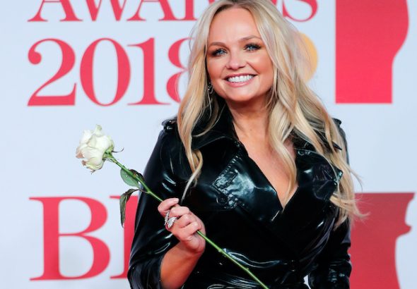 Emma Bunton pictured on February 21, 2018
