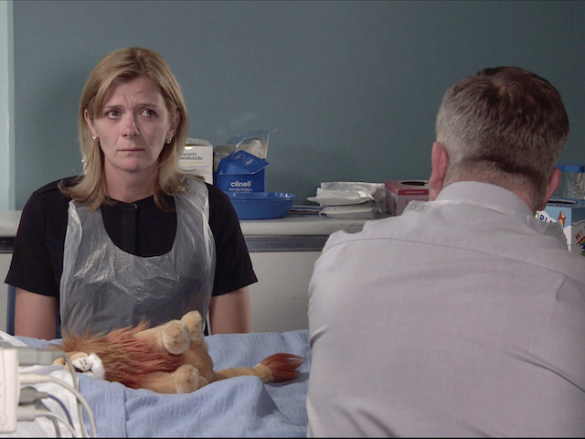 Leanne and Steve on Coronation Street on November 13, 2020