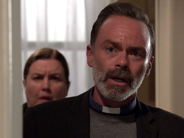 Billy and Mary on Coronation Street on October 19, 2020