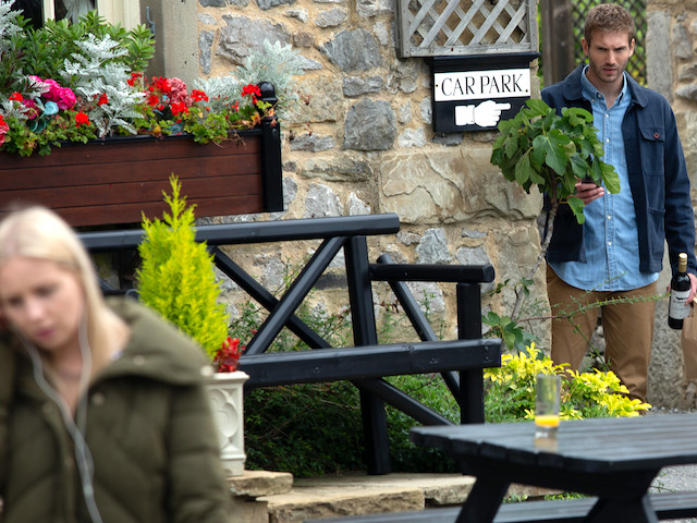 Jamie and Belle on Emmerdale on October 16, 2020