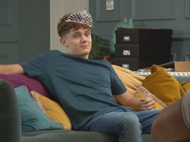 Tom on Hollyoaks on October 29, 2020