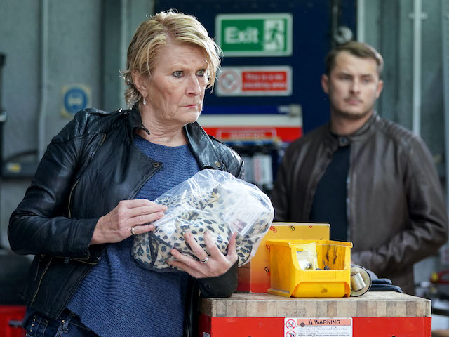 Shirley and Ben on EastEnders on November 16, 2020