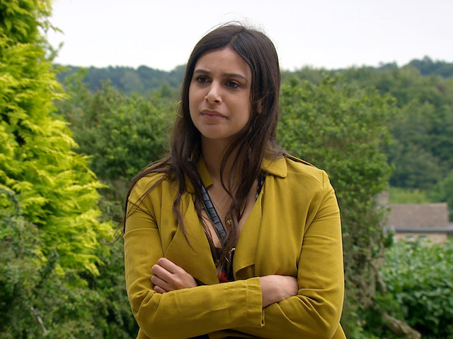 Meena and Manpreet on Emmerdale on September 28, 2020