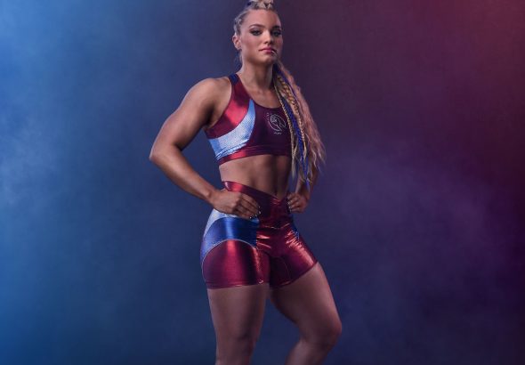 Jodie Ounsley as Fury on Gladiators