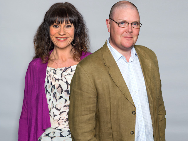 Chas and Paddy on Emmerdale on June 22, 2020
