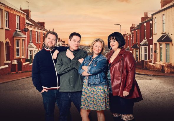 James Corden, Mathew Horne, Joanna Page and Ruth Jones in Gavin & Stacey