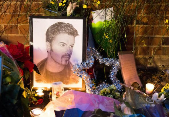 George Michael of Wham, remembered at his former home