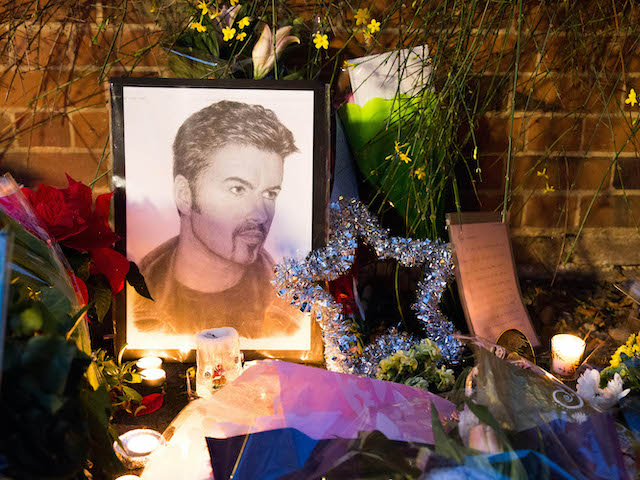 George Michael of Wham, remembered at his former home