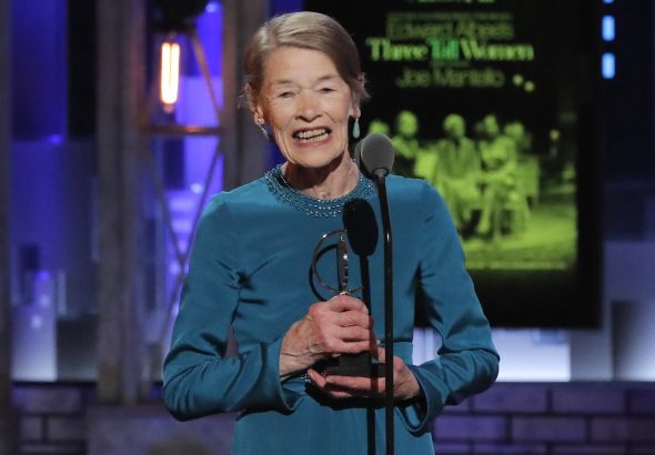 Glenda Jackson pictured on June 10, 2018