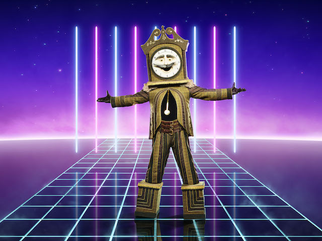 Grandfather Clock for The Masked Singer