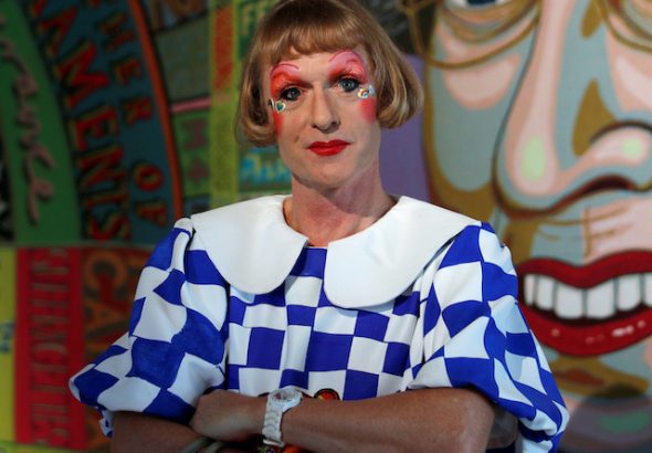 Grayson Perry pictured on October 16, 2018