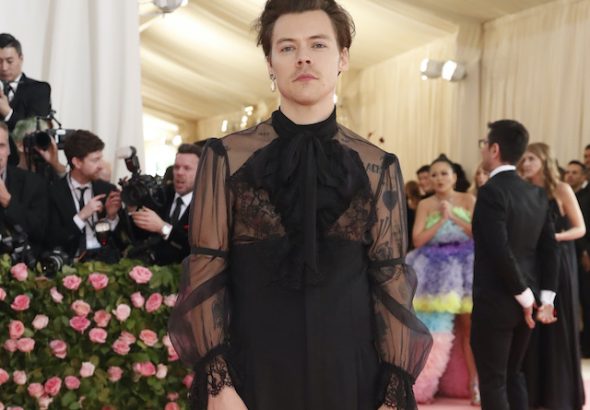 Harry Styles pictured on May 6, 2019